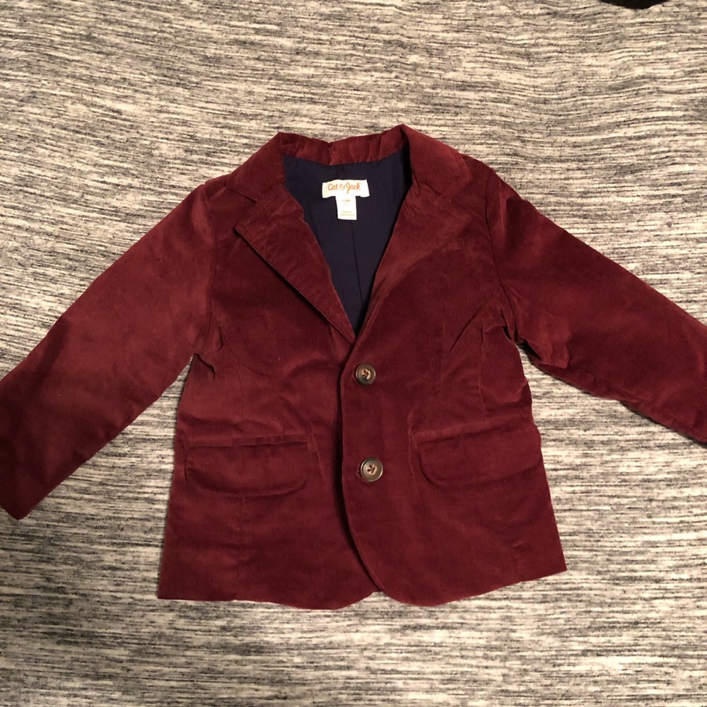 Cat & Jack Burgundy Blazer